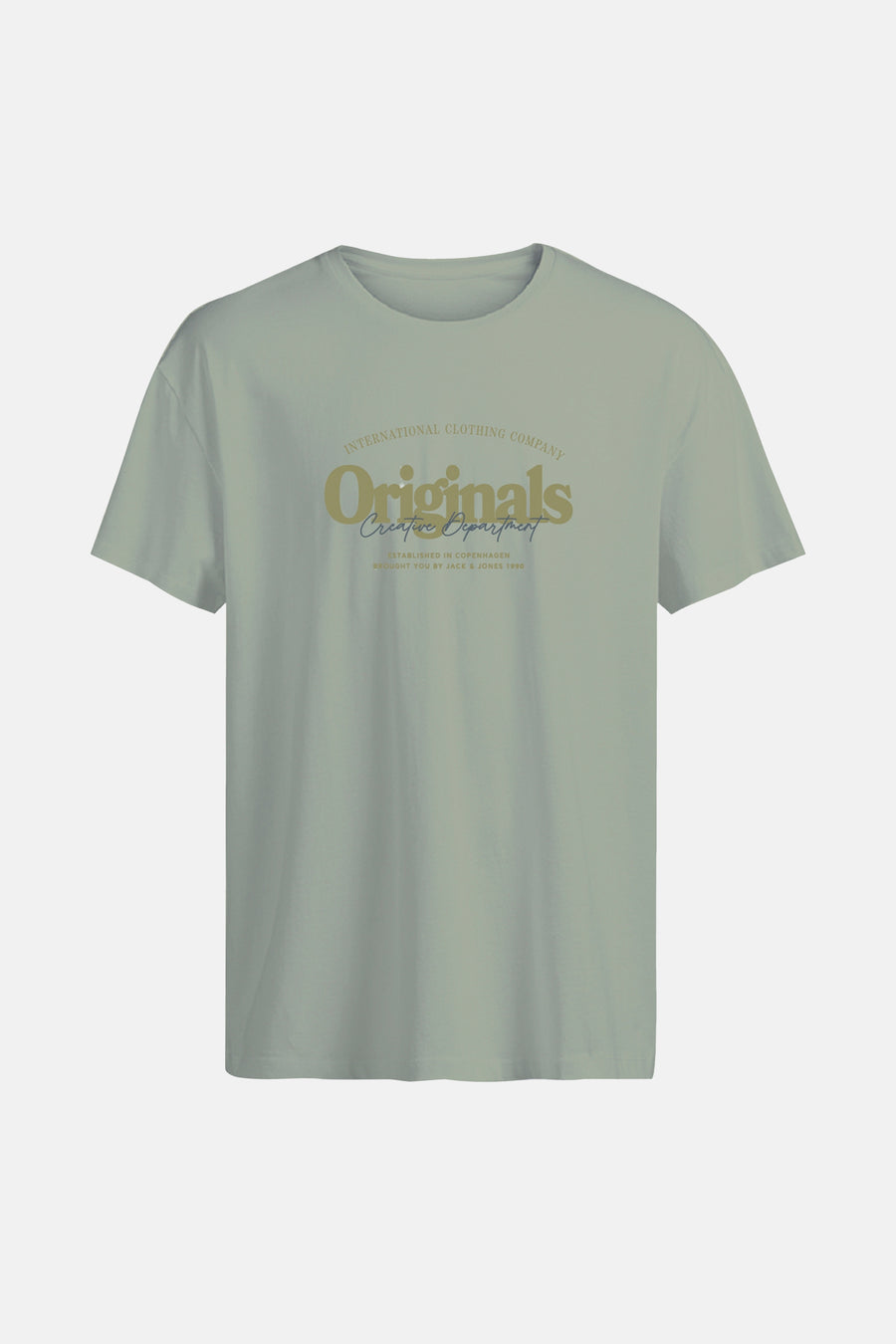 T-shirt à manches courtes - vert - ORIGINALS BY JACK & JONES