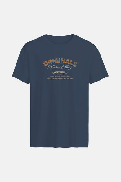 T-shirt (manches courtes) Bleu - ORIGINALS BY JACK & JONES