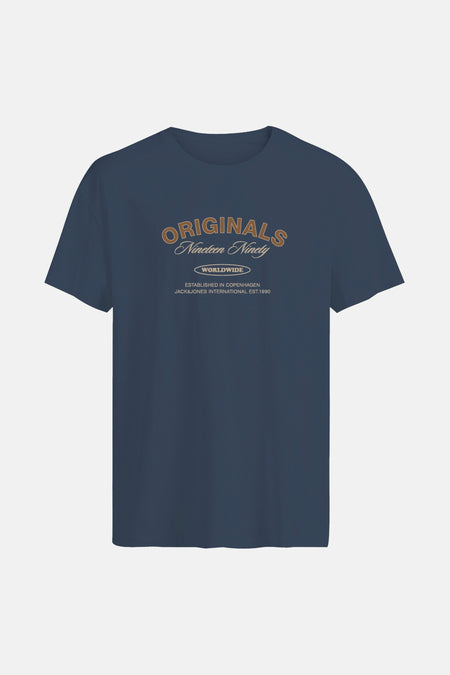 T-shirt (manches courtes) Bleu - ORIGINALS BY JACK & JONES