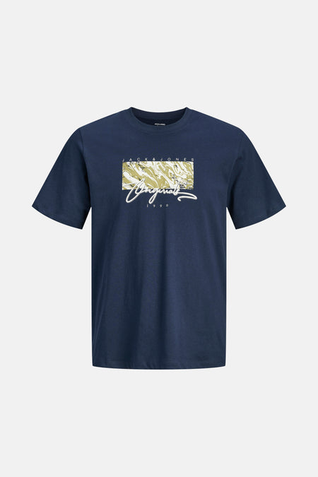 T-shirt (manches courtes) Bleu - ORIGINALS BY JACK & JONES