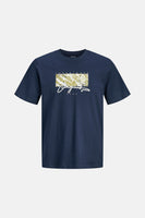 T-shirt (manches courtes) Bleu - ORIGINALS BY JACK & JONES