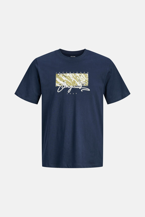 T-shirt (manches courtes) Bleu - ORIGINALS BY JACK & JONES