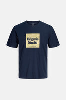 T-shirt met korte mouwen - blauw