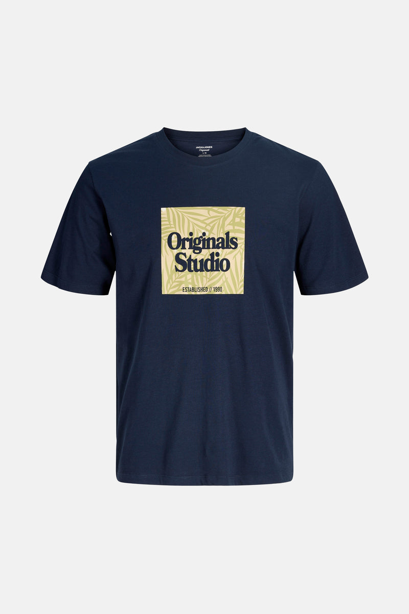 T-shirt met korte mouwen - blauw