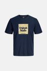 T-shirt met korte mouwen - blauw