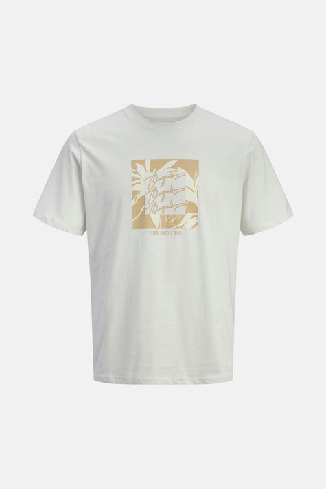 T-shirt met korte mouwen - Ecru