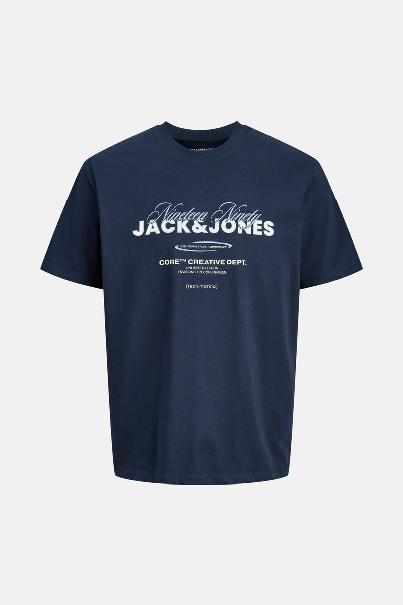 T-shirt met korte mouwen - Blauw