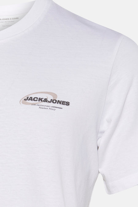 T-shirt (korte mouwen) Wit - CORE BY JACK & JONES