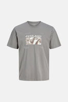 T-shirt met korte mouwen - grijs