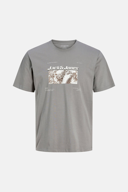 T-shirt met korte mouwen - grijs