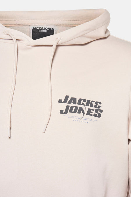 Sweater met kap Ecru - CORE BY JACK & JONES