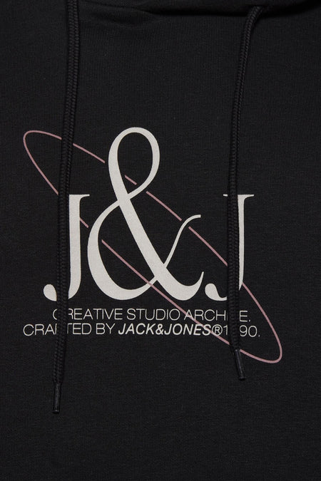 Sweater met kap Zwart - CORE BY JACK & JONES