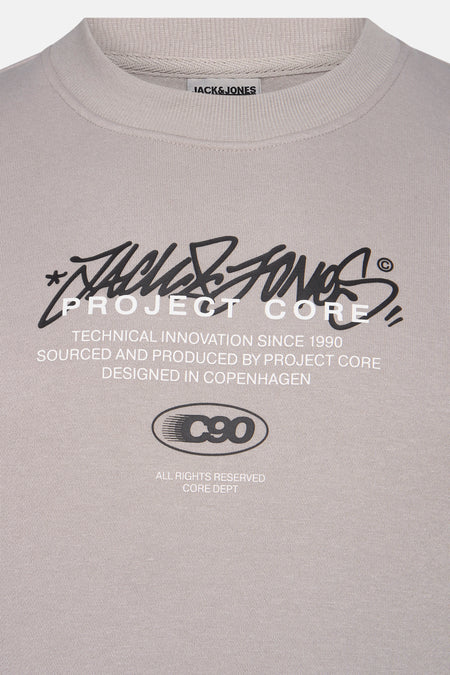 Sweater met ronde hals Grijs - CORE BY JACK & JONES