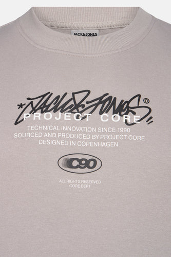 Sweat - gris - CORE BY JACK & JONES