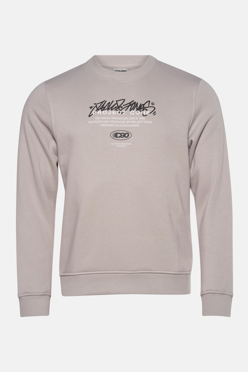 Sweater met ronde hals Grijs - CORE BY JACK & JONES