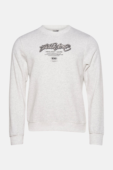 Sweater met ronde hals Ecru - CORE BY JACK & JONES