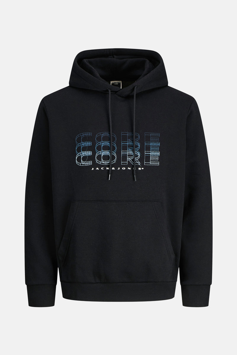 Sweater met kap Zwart - CORE BY JACK & JONES
