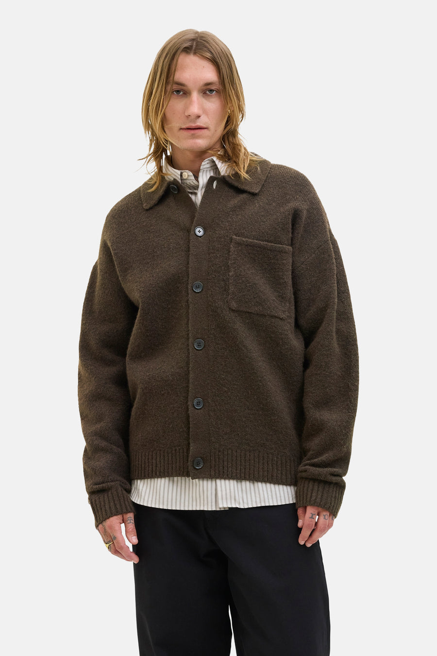 Gilet bruin - PREMIUM BLUE by JACK & JONES - PREMIUM BLUE by JACK & JONES