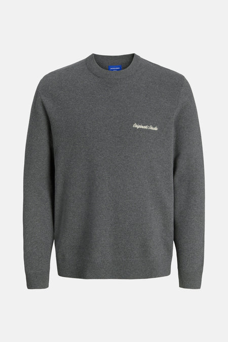 Trui met ronde hals grijs - ORIGINALS BY JACK & JONES