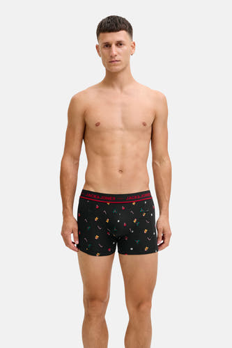 Short de boxers no ACCESS ACCESS ACCESS JACK & J J & a pattern pattern pattern cookies, gingerbread men, candy canes and holly branches.