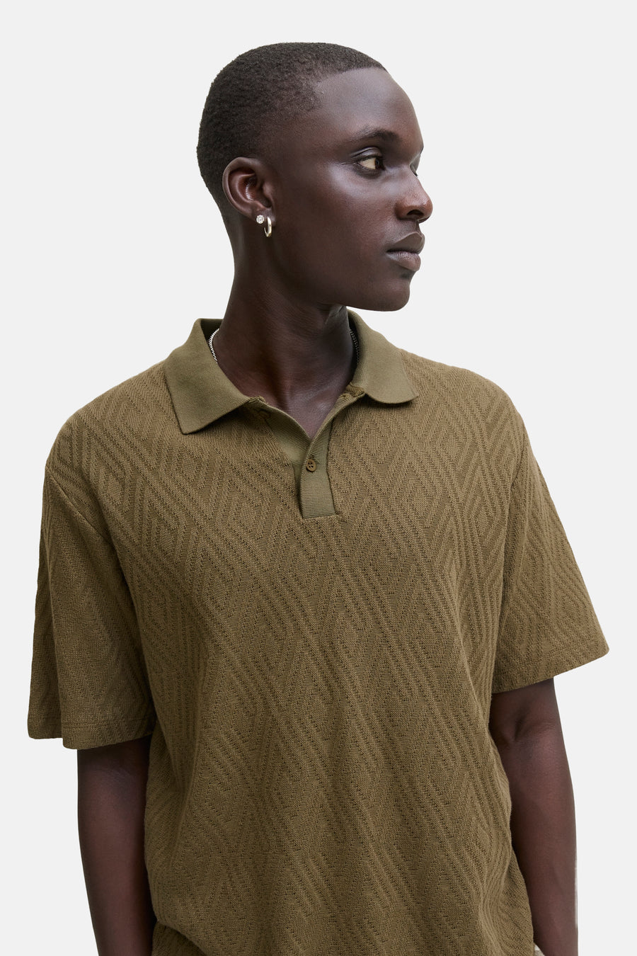 Polo met korte mouwen - Kaki - PREMIUM by JACK & JONES