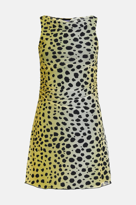 JXMINNA MESH SL DRESS WVN LN