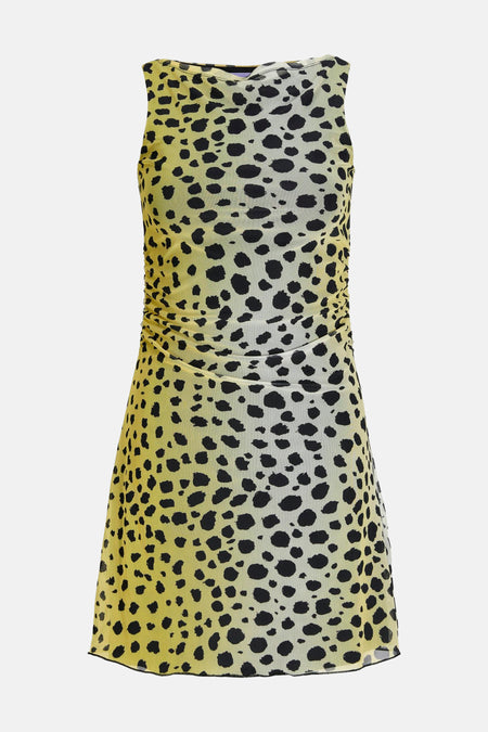 JXMINNA MESH SL DRESS WVN LN