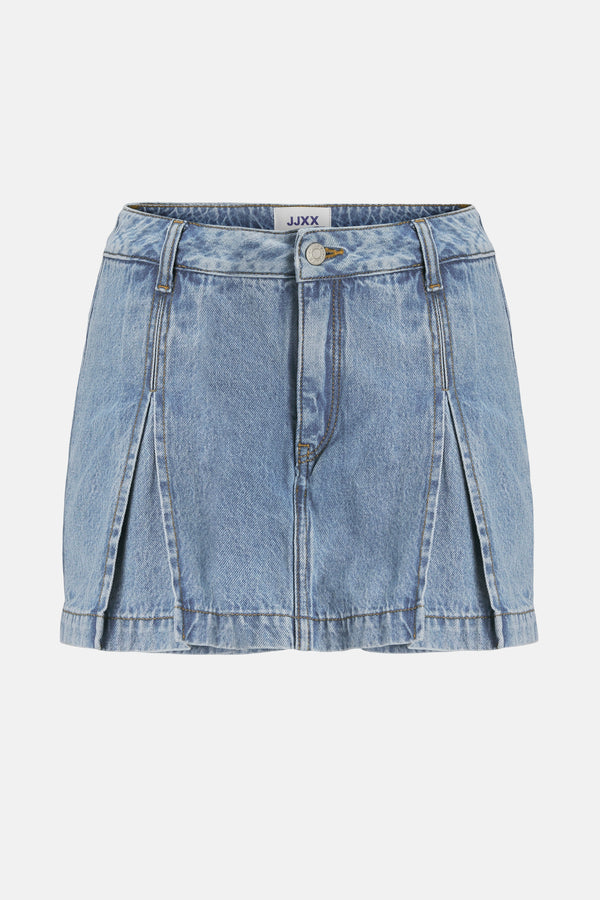 Rok (kort) Light blue denim - JJXX