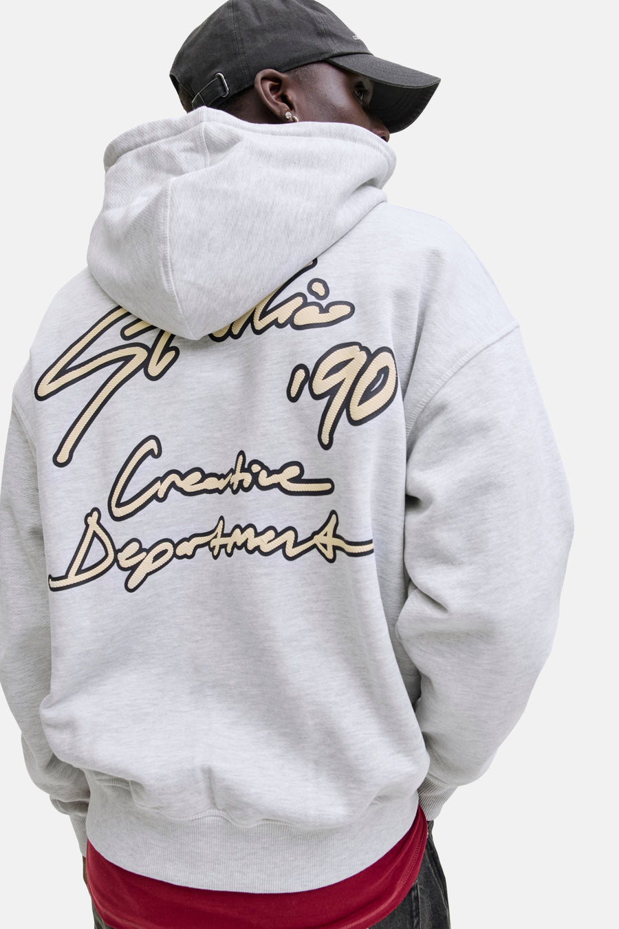 Sweater met kap wit - ORIGINALS BY JACK & JONES