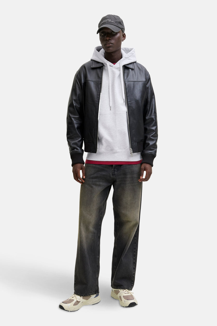 Sweater met kap wit - ORIGINALS BY JACK & JONES