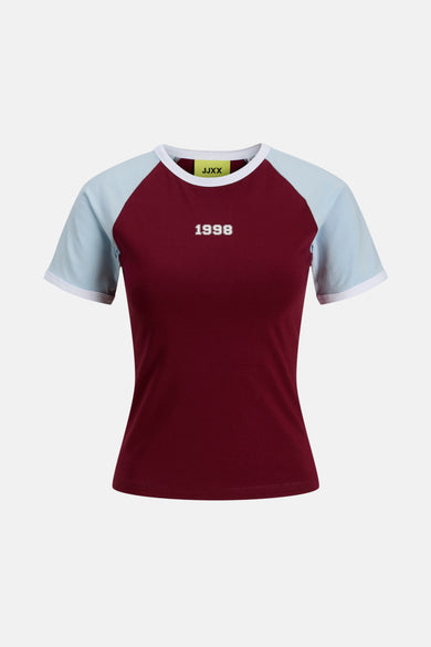 Top (korte mouwen) Rood - JJXX