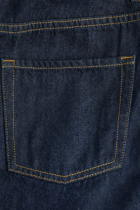 Korte rok - dark blue denim