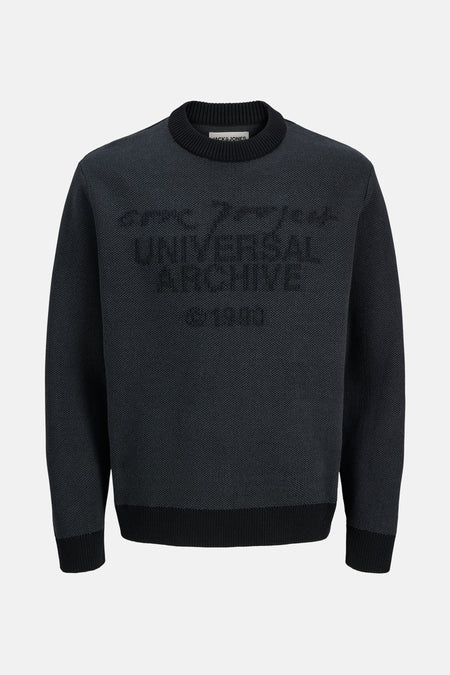 Trui met ronde hals zwart - CORE BY JACK & JONES