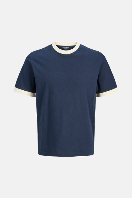 T-shirt (korte mouwen) blauw - ORIGINALS BY JACK & JONES