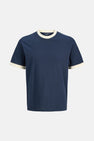 T-shirt (korte mouwen) blauw - ORIGINALS BY JACK & JONES