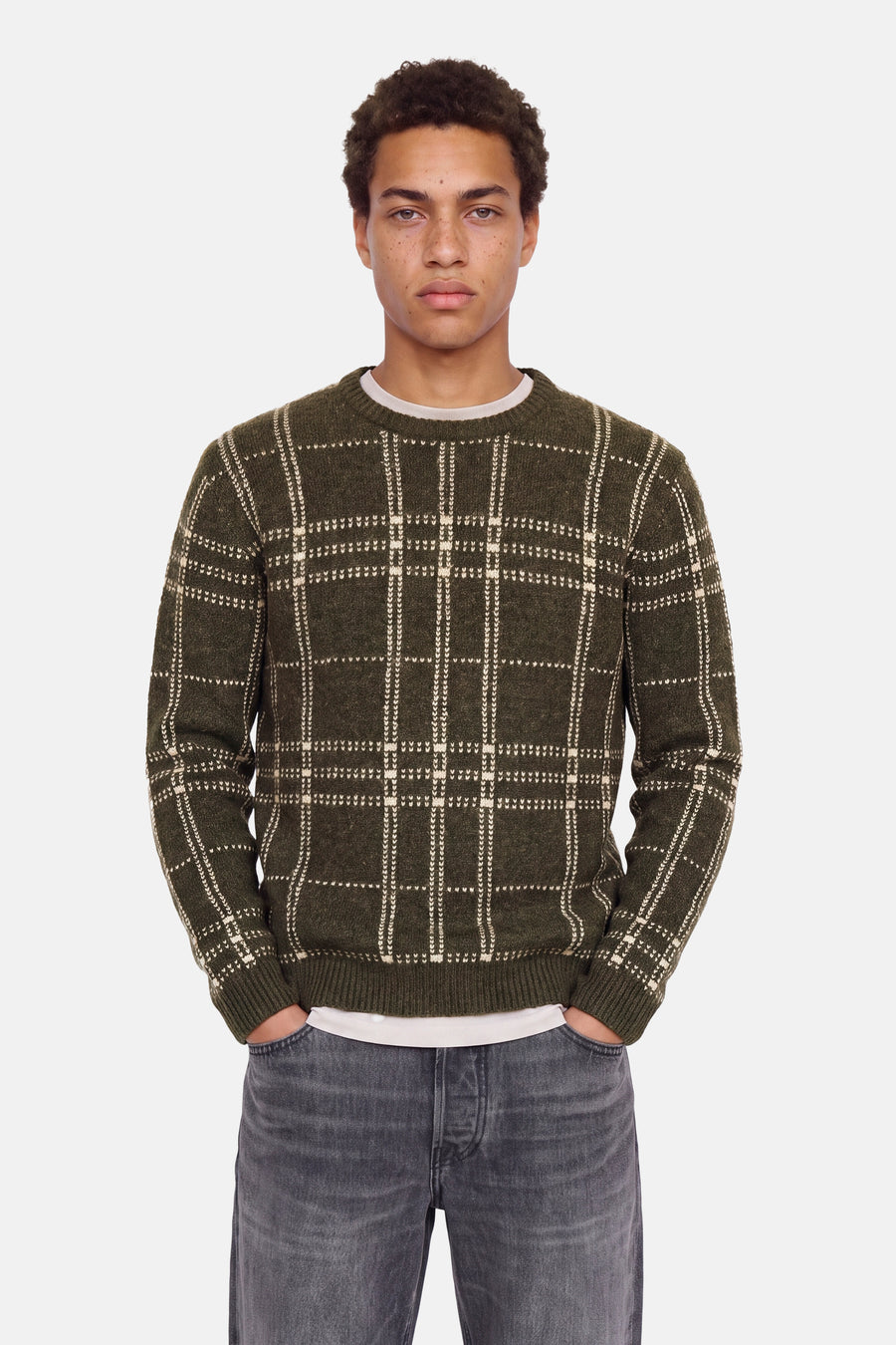 Trui met ronde hals multicolor - PREMIUM by JACK & JONES