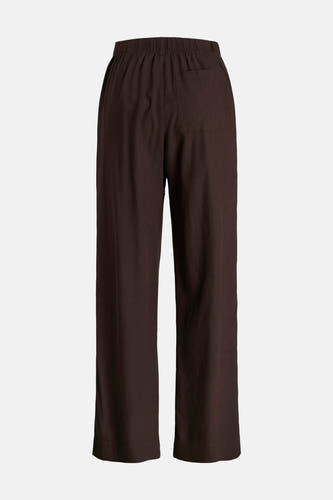Pantalon marron de JJXX avec une taille élastique et une poche arrière discrète.