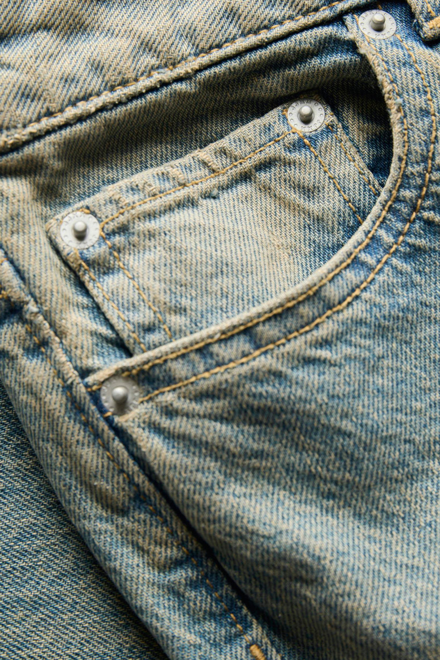 Jeans straight mid blue denim - JJXX