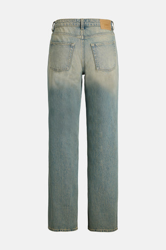 Jeans straight mid blue denim - JJXX
