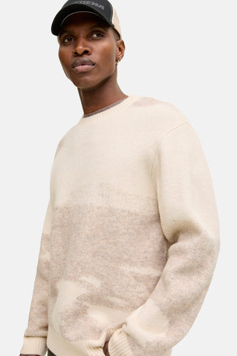 Pull met ronde hals - beige - CORE BY JACK & JONES