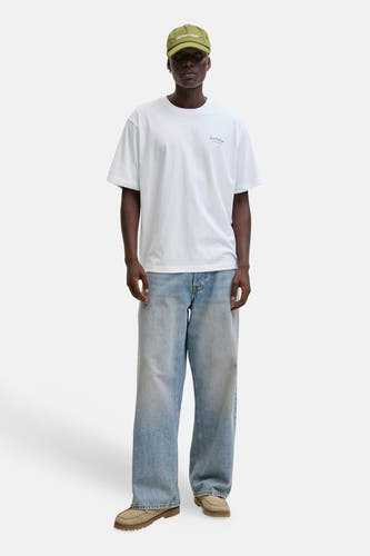 T-shirt (korte mouwen) wit - ORIGINALS BY JACK & JONES