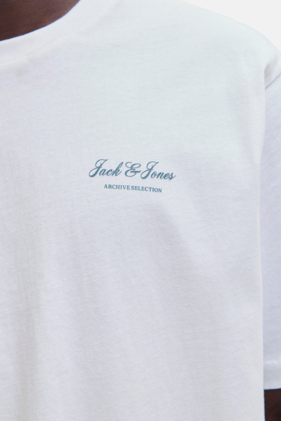 T-shirt (korte mouwen) wit - ORIGINALS BY JACK & JONES