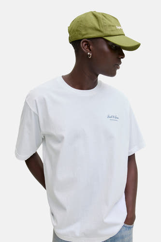 T-shirt (korte mouwen) wit - ORIGINALS BY JACK & JONES