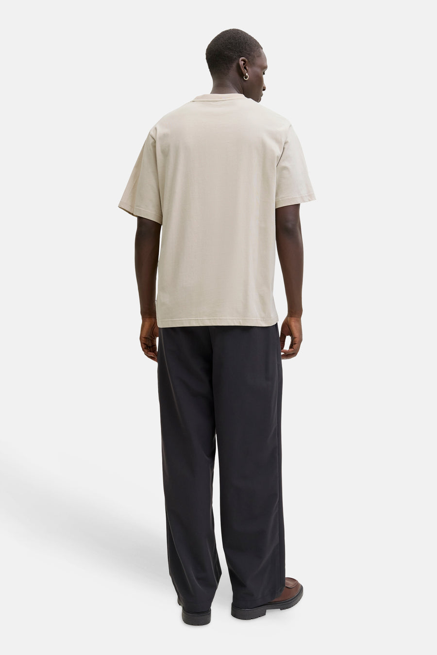 T-shirt (korte mouwen) ecru - ORIGINALS BY JACK & JONES