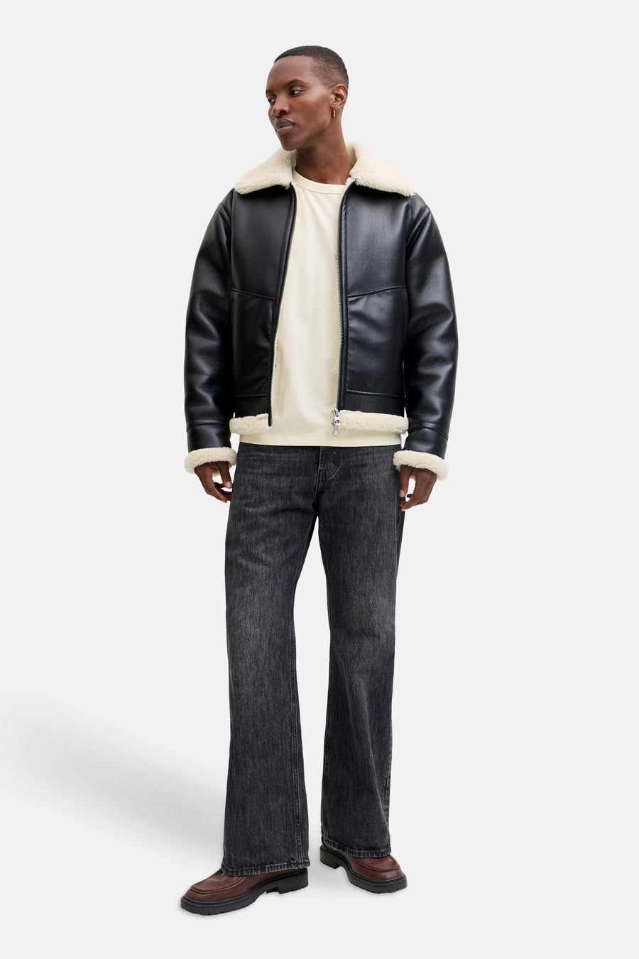 T-shirt (korte mouwen) wit - CORE BY JACK & JONES