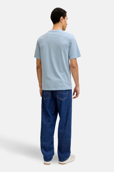 T-shirt (korte mouwen) blauw - ORIGINALS BY JACK & JONES