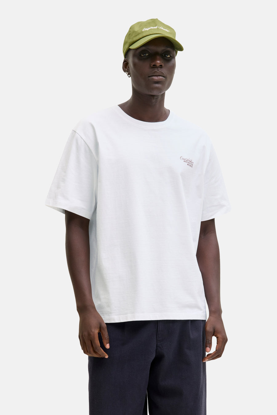 T-shirt (korte mouwen) wit - ORIGINALS BY JACK & JONES - ORIGINALS BY JACK & JONES - 1