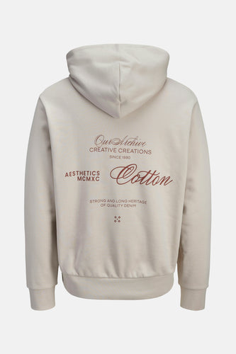 Sweater met kap beige - ORIGINALS BY JACK & JONES - ORIGINALS BY JACK & JONES - 8