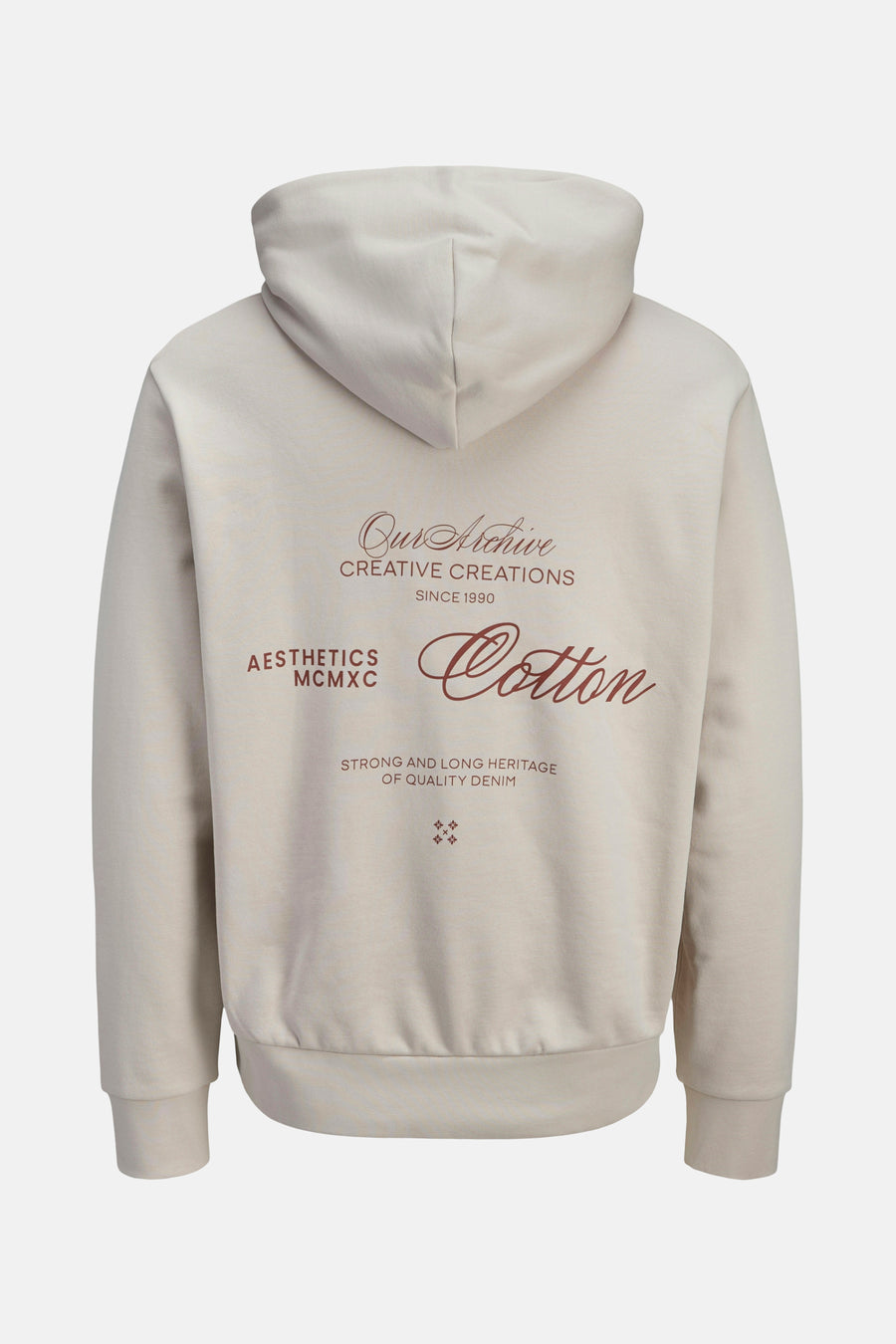 Sweater met kap beige - ORIGINALS BY JACK & JONES - ORIGINALS BY JACK & JONES - 8