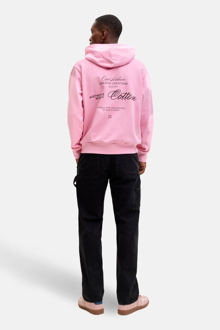 Sweater met kap roze - ORIGINALS BY JACK & JONES
